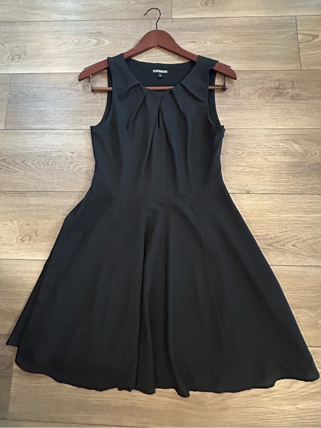 Express Black Fit & Flare Cocktail Dress Womens Size 6